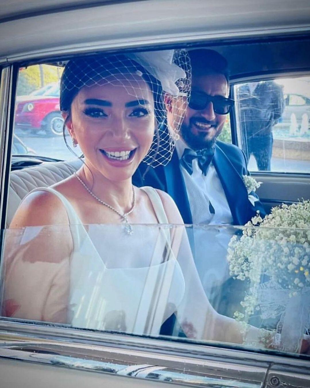 Öykü Gürman Bakıda ərə getdi - FOTOLAR